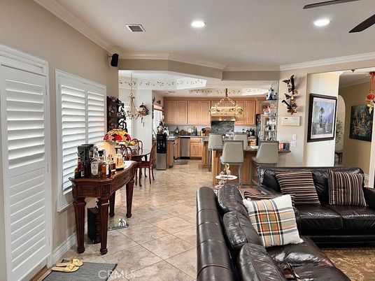 Dining room, Interior, Kitchen, Living room, Pendant Lights, Recessed Lighting