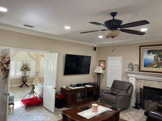 Fireplace, Interior, Recessed Lighting