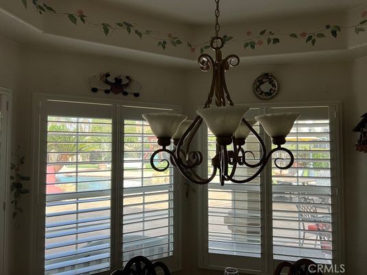 Chandelier, Interior