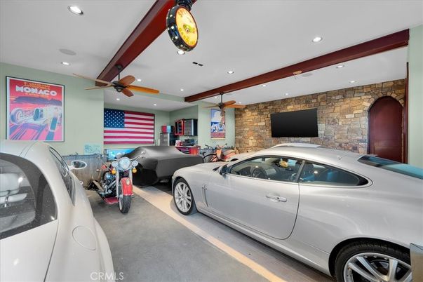 Interior, Recessed Lighting, Stone Walls