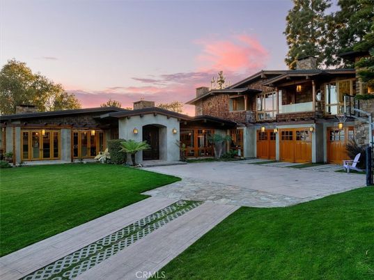 Attached, Backyard, Exterior, Facade, Mediterranean