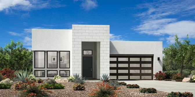 Attached, Exterior, Facade, Modern