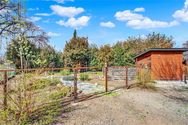 Backyard, Detached Garage, Exterior