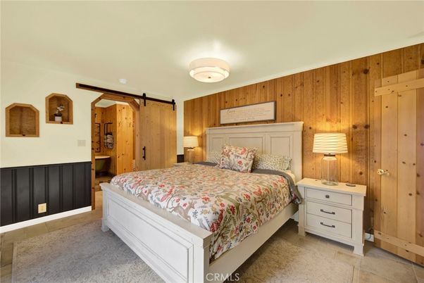 Bedroom, Interior, Wooden Walls