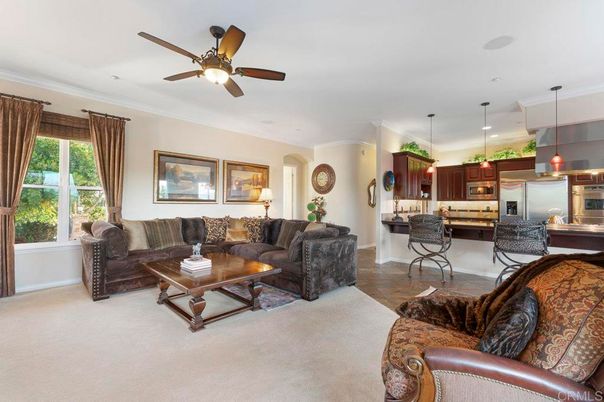 Interior, Kitchen, Living room, Pendant Lights, Stainless Steel Appliances