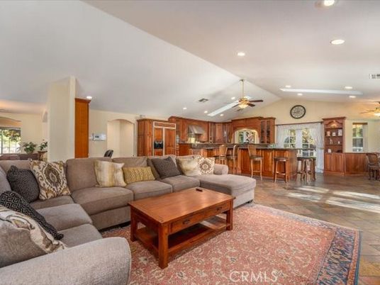 Interior, Kitchen, Living room, Recessed Lighting