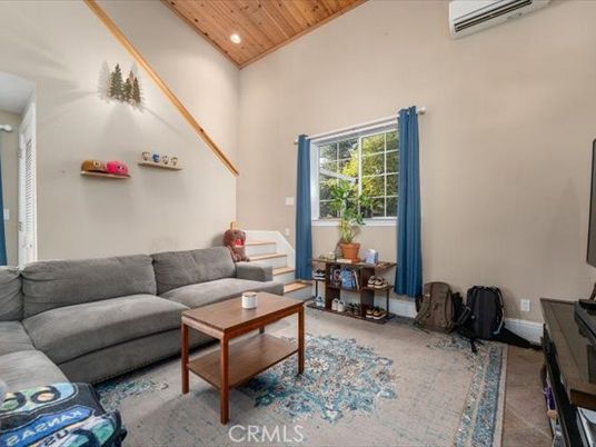 Interior, Living room, Recessed Lighting, Wooden Ceilings