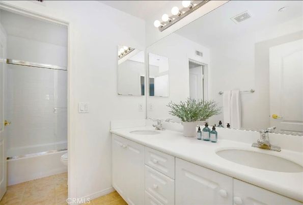 Bathroom, Dual Sink Vanities, Glass Shower, Interior