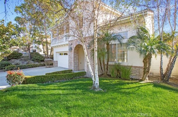Attached, Backyard, Exterior, Facade, Mediterranean
