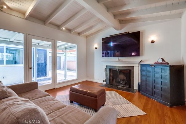 Fireplace, Interior, Living room, Wood Texture Flooring