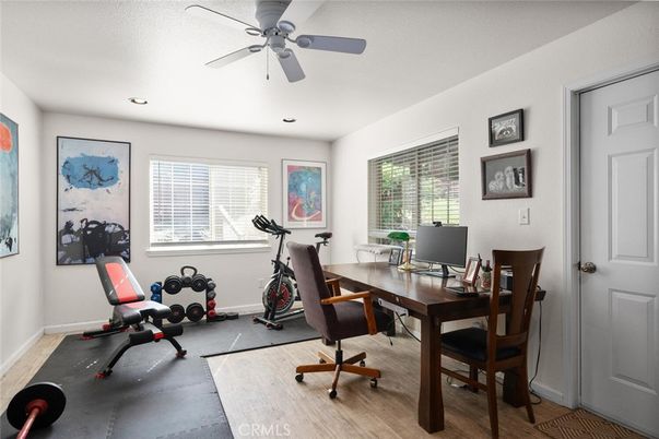 Fitness Equipment, Home Office, Interior, Recessed Lighting