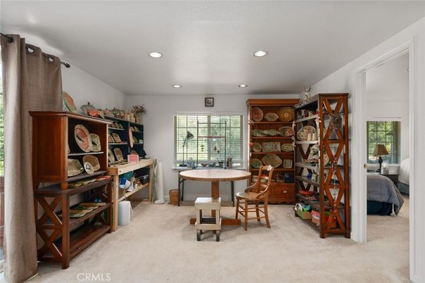 Home Office, Interior, Recessed Lighting