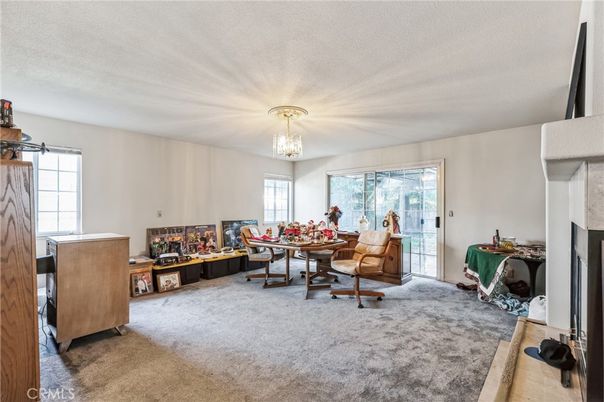 Chandelier, Home Office, Interior
