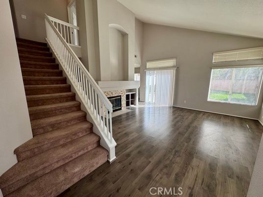 Fireplace, Interior, Wood Texture Flooring