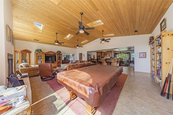 Billiard Table, Game Room, Interior, Living room, Wooden Ceilings