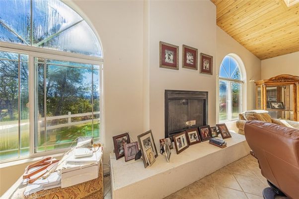 Fireplace, Interior, Wooden Ceilings