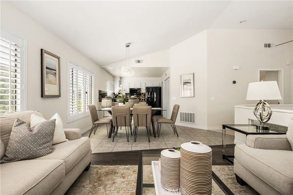 Dining room, Interior, Kitchen, Living room, Pendant Lights
