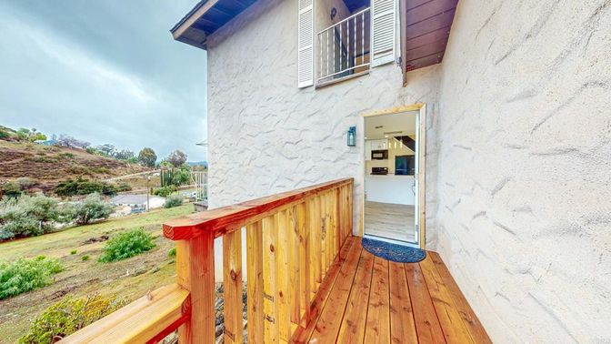 Exterior, Wood Texture Flooring