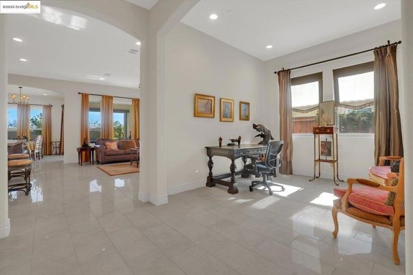 Home Office, Interior, Recessed Lighting