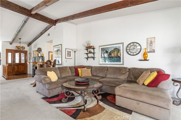Interior, Living room, Wooden Beams
