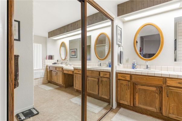 Bathroom, Dual Sink Vanities, Interior, Tile Countertops