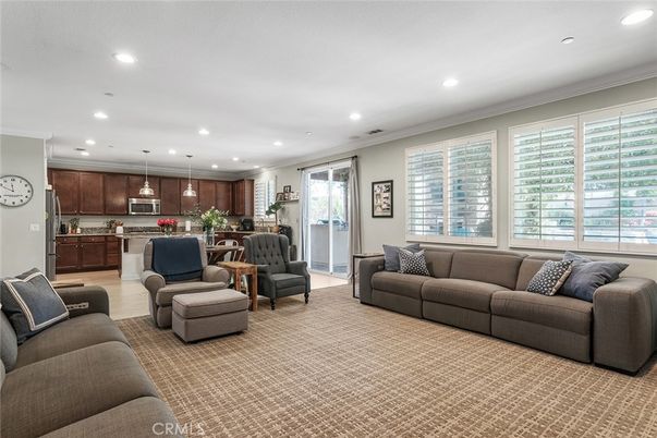 Dining room, Interior, Kitchen, Living room, Pendant Lights, Recessed Lighting