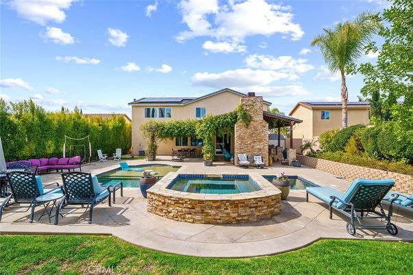 Exterior, Pool, Solar Panels