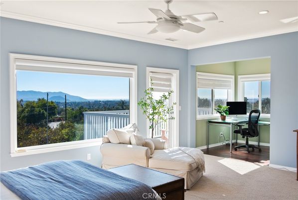 Bedroom, Home Office, Interior, Recessed Lighting