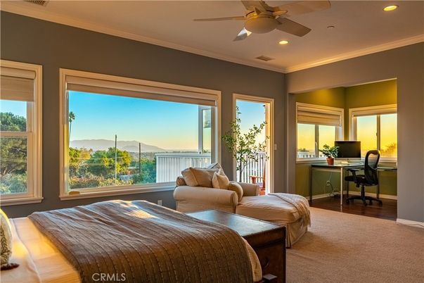 Bedroom, Home Office, Interior, Recessed Lighting