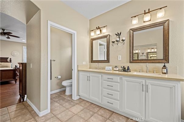 Bathroom, Bedroom, Dual Sink Vanities, Interior, Wood Texture Flooring