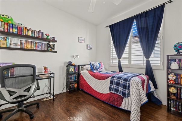 Bedroom, Home Office, Interior, Wood Texture Flooring