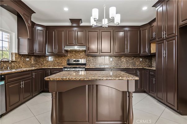 Chandelier, Interior, Kitchen, Recessed Lighting