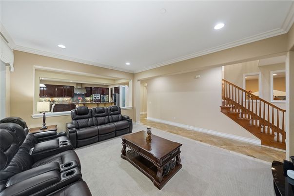 Home Theatre Room, Interior, Kitchen, Living room, Recessed Lighting