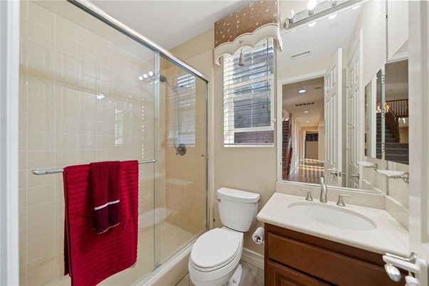 Bathroom, Glass Shower, Interior