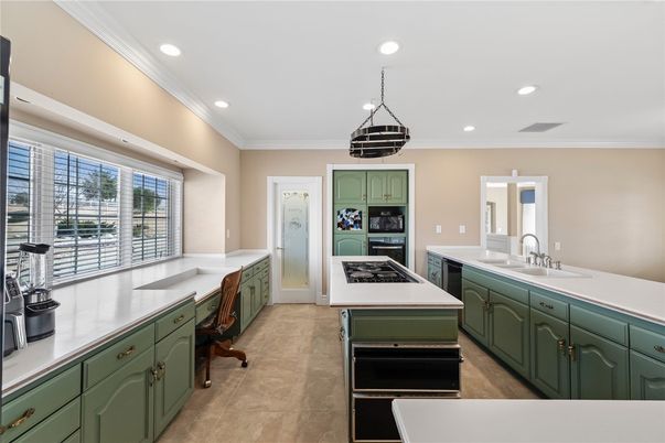 Interior, Kitchen, Pendant Lights, Recessed Lighting