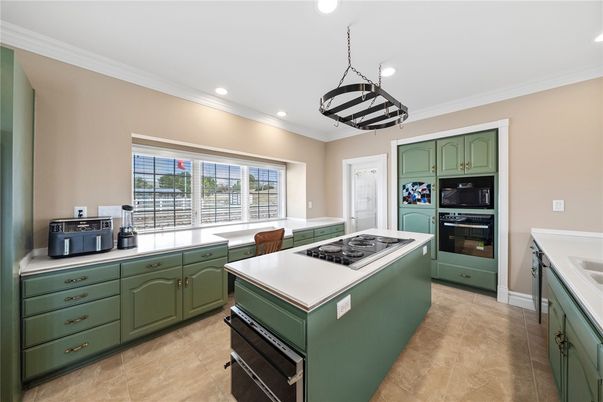 Interior, Kitchen, Pendant Lights, Recessed Lighting