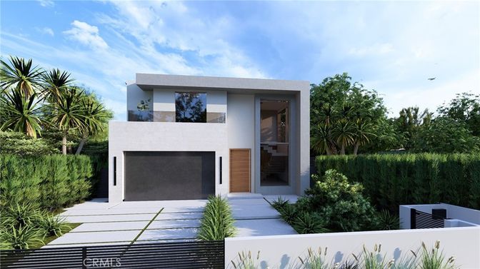 Attached, Exterior, Facade, Modern