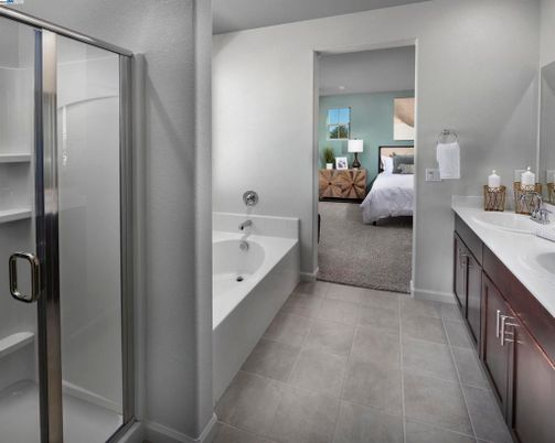 Bathroom, Bedroom, Dual Sink Vanities, Interior