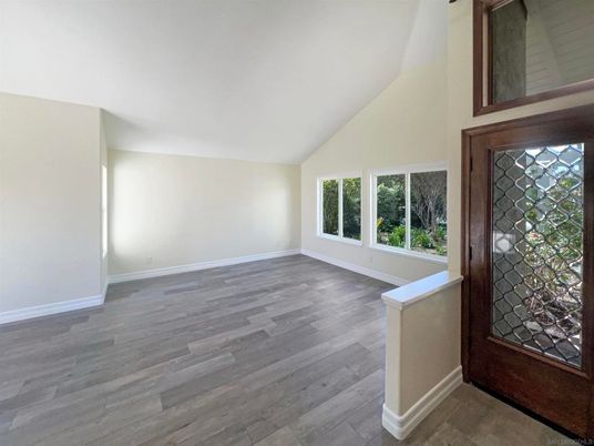 Empty room, Interior, Wood Texture Flooring