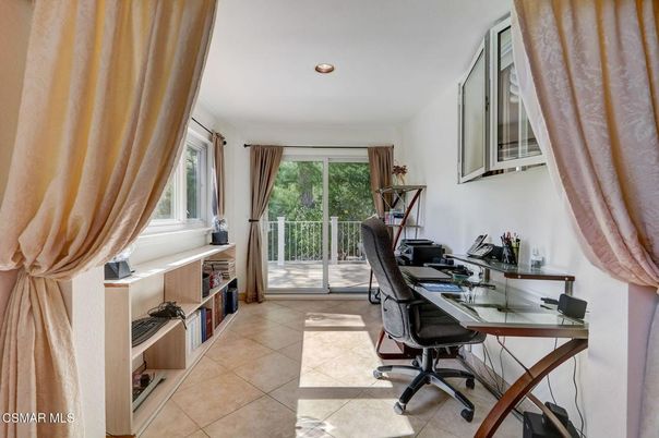 Home Office, Interior, Recessed Lighting