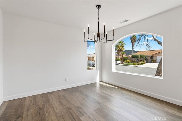 Chandelier, Empty room, Interior, Wood Texture Flooring
