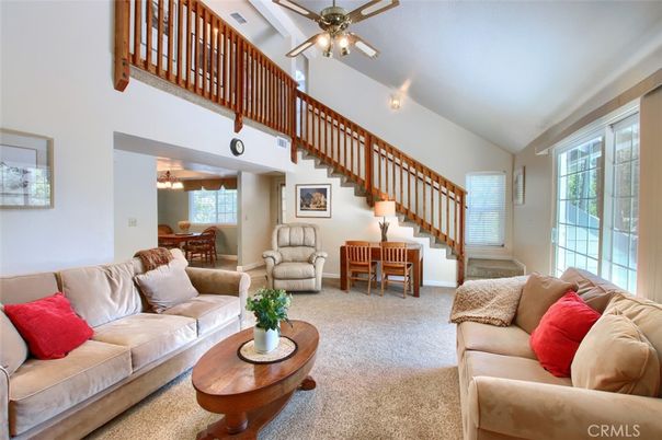 Fireplace, Interior, Kitchen, Living room