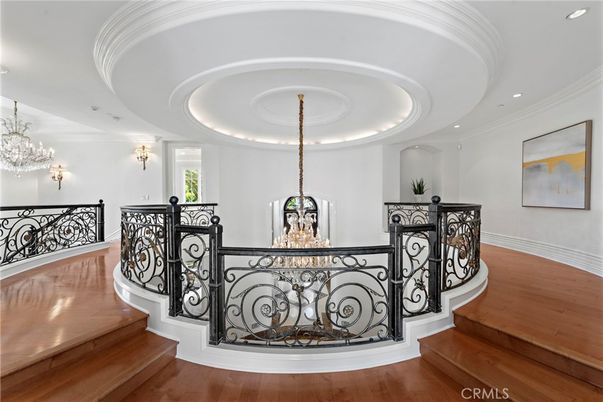 Chandelier, Interior, Recessed Lighting, Wood Texture Flooring