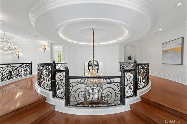 Chandelier, Interior, Recessed Lighting, Wood Texture Flooring