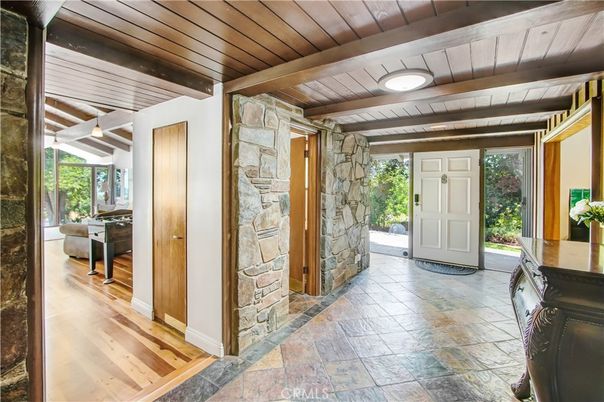 Interior, Stone Walls, Wooden Beams, Wooden Ceilings, Wood Texture Flooring