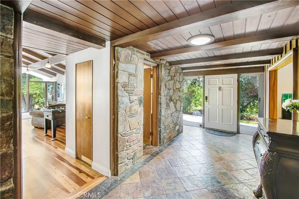 Interior, Stone Walls, Wooden Beams, Wooden Ceilings, Wood Texture Flooring