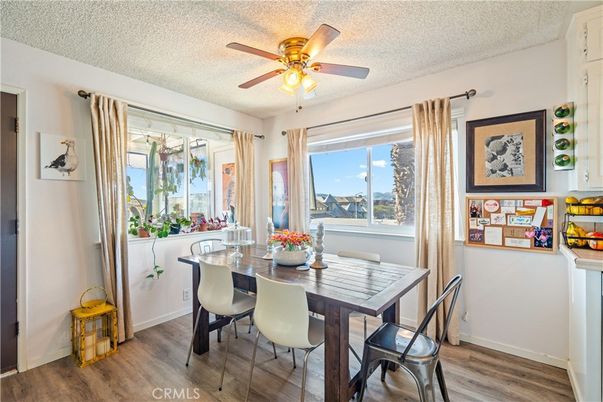 Dining room, Interior, Wood Texture Flooring