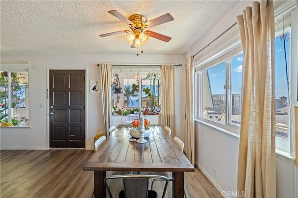 Dining room, Interior, Wood Texture Flooring