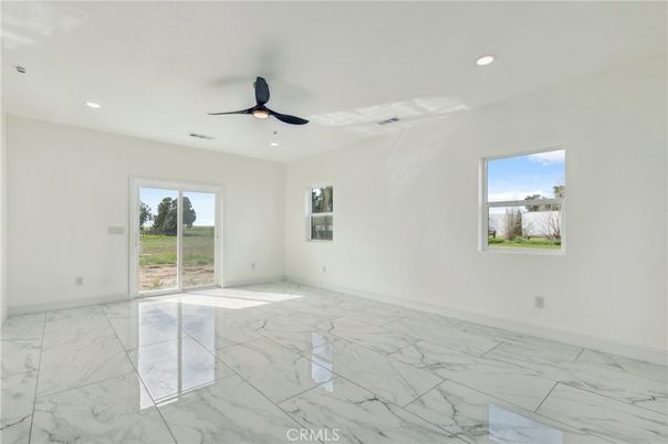 Empty room, Interior, Marble, Recessed Lighting