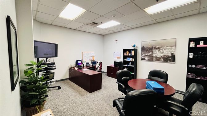 Home Office, Interior, Recessed Lighting